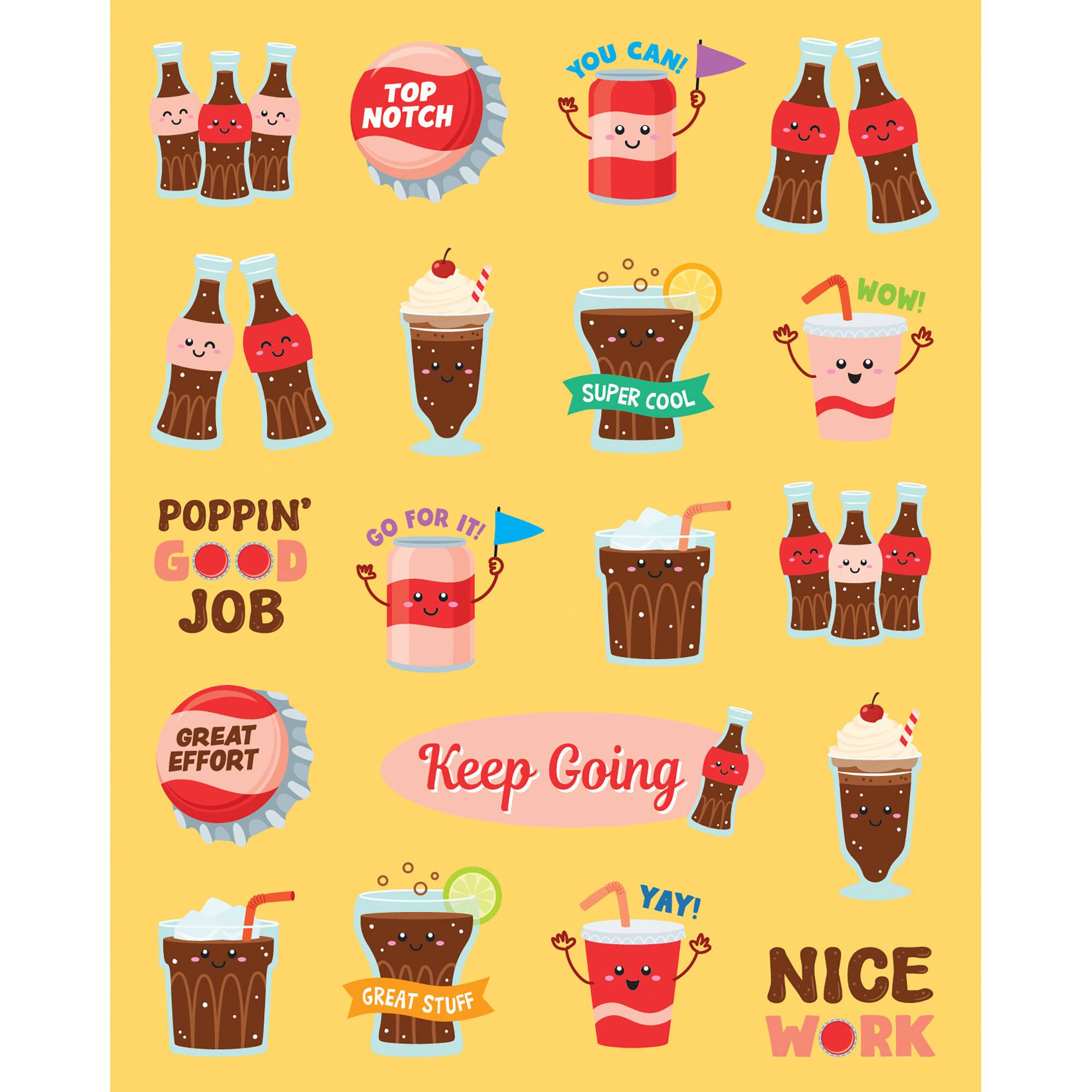 Teacher Created Resources® Cola Smelly Stickers, 6 Packs of 120